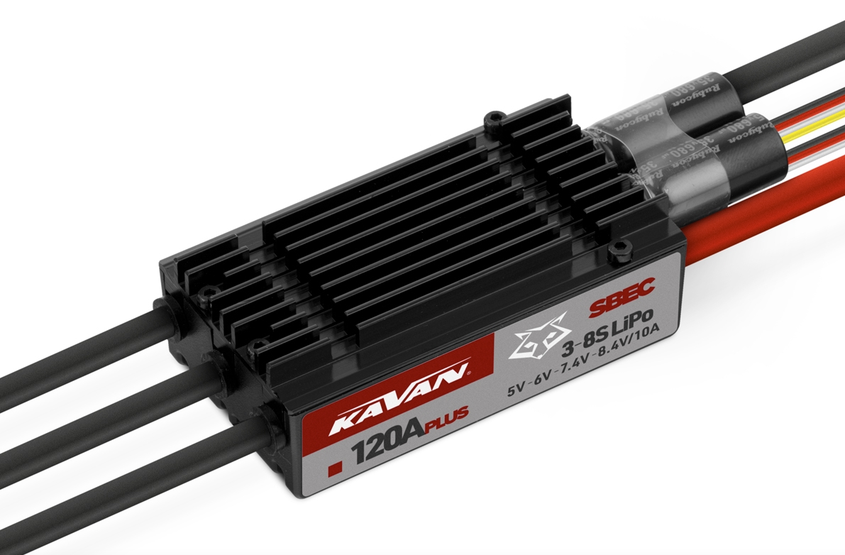 Controleur R120SB Plus SBec 120A Kavan Contrôleurs brushless et Bec